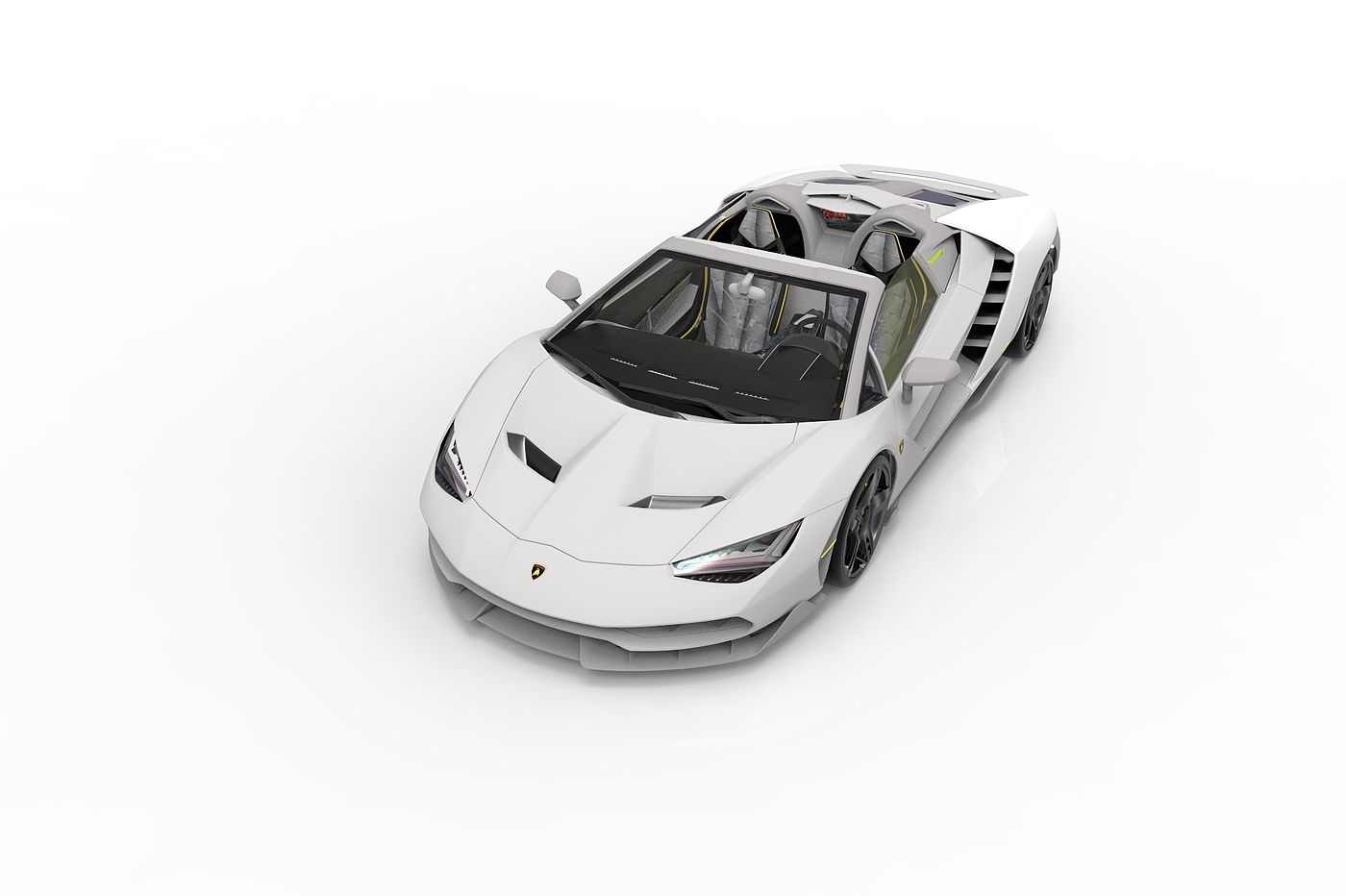 Lamborghini，Render，