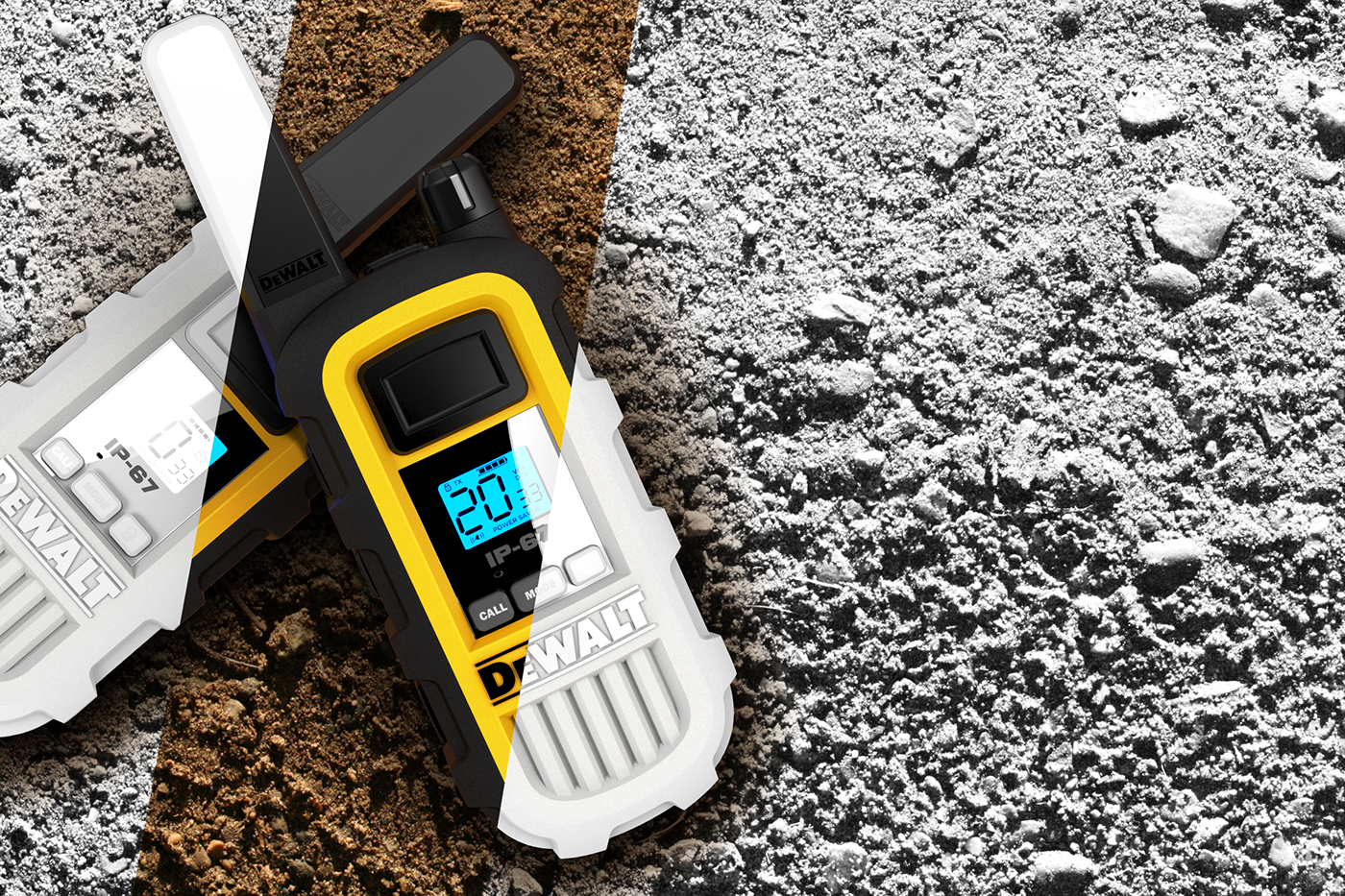 construction，communication，tool，walkie-talkie，Two way radio，