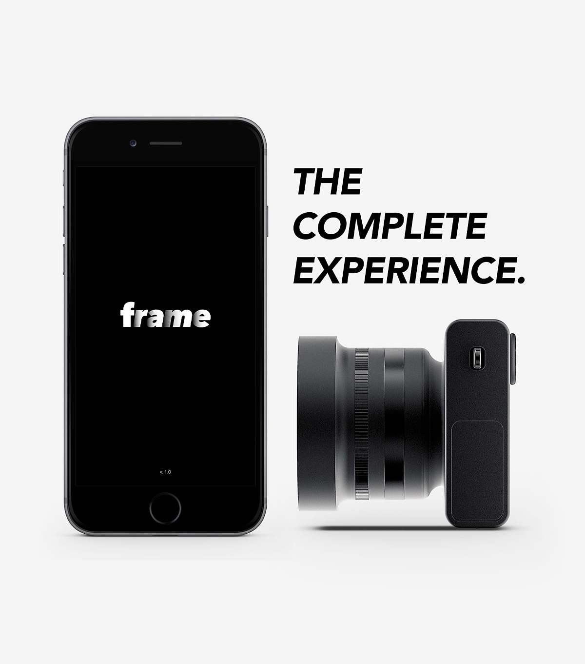 black，Camera design，FRAME Camera，