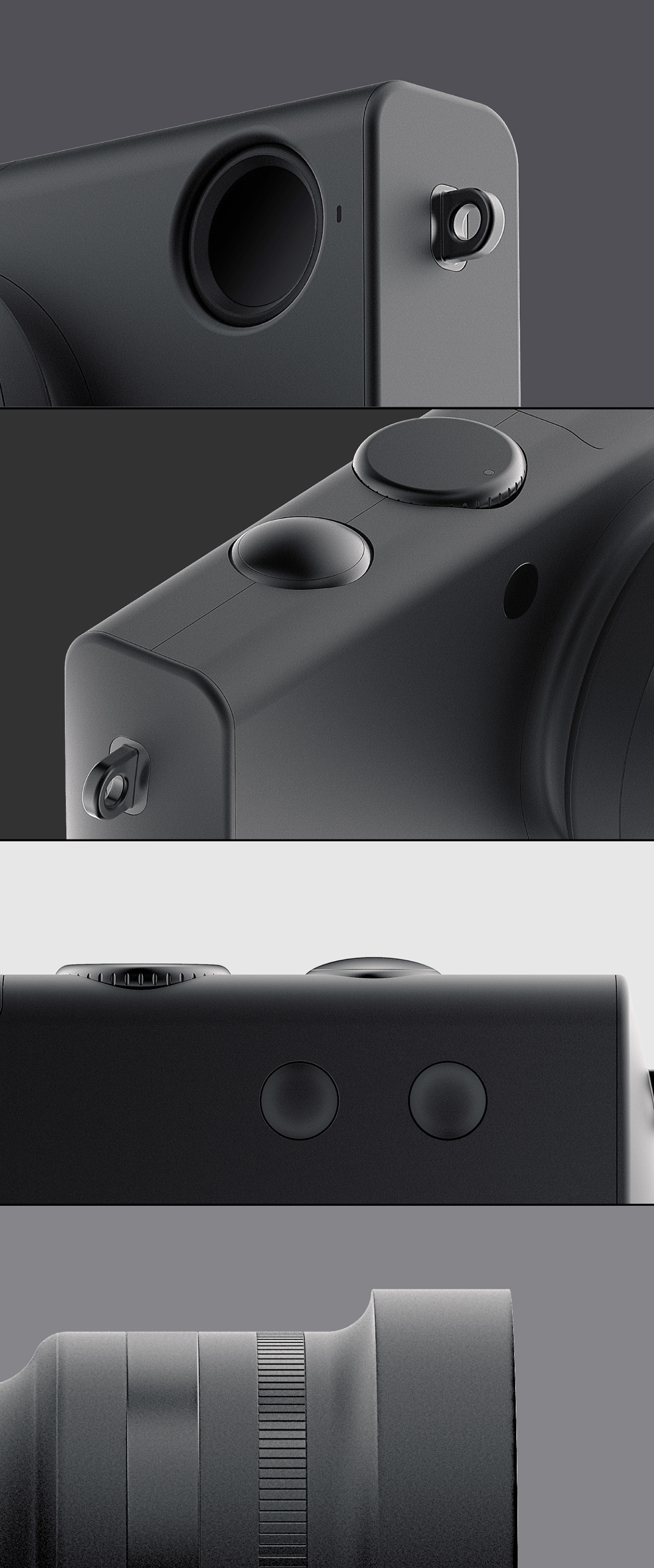 black，Camera design，FRAME Camera，