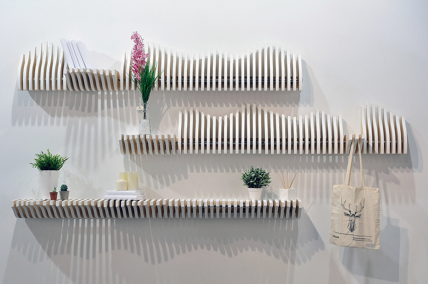 KILLEN，Decorative，Functionality，interactive，modularization，bookshelf，