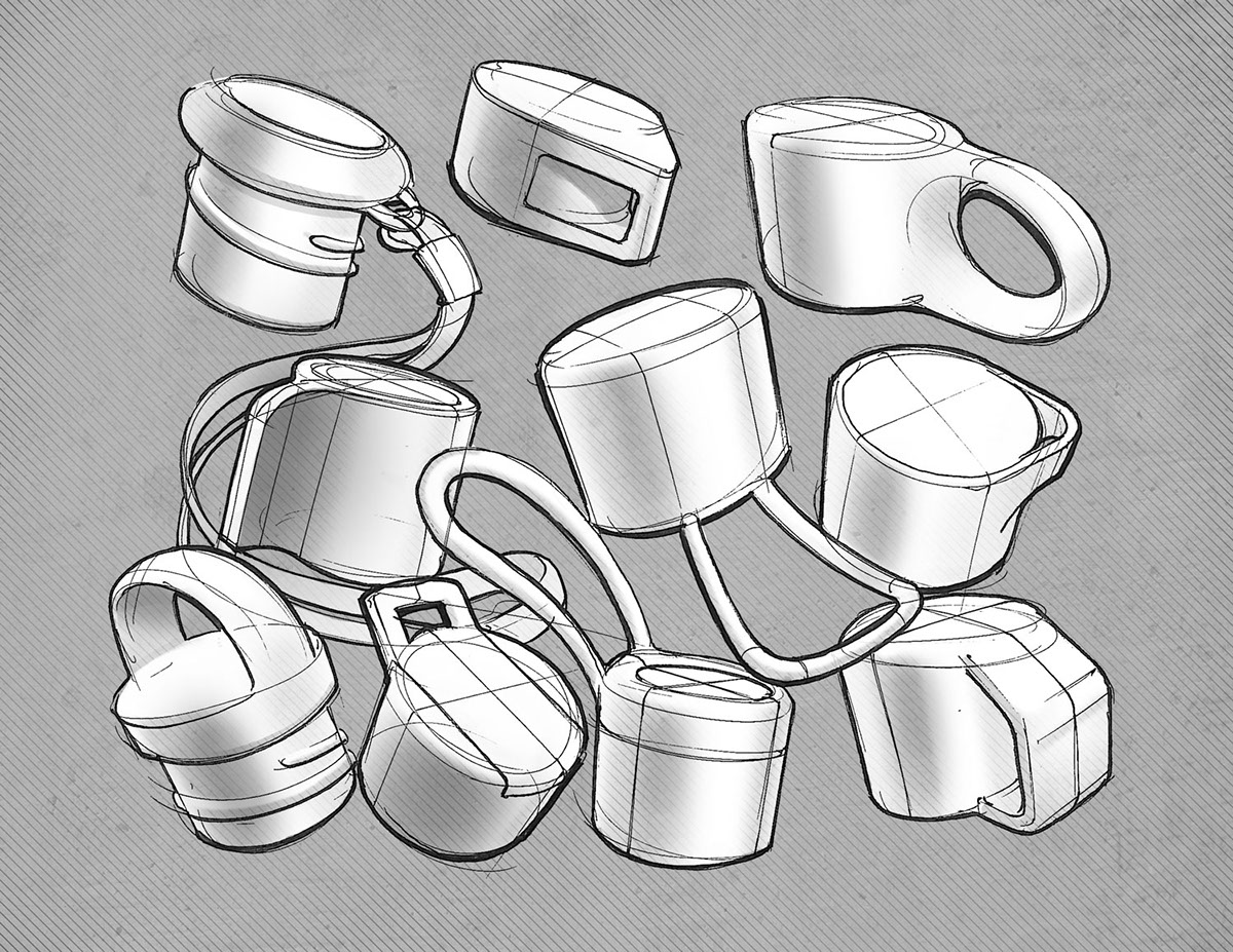 sketch，Hand drawn，industrial design，