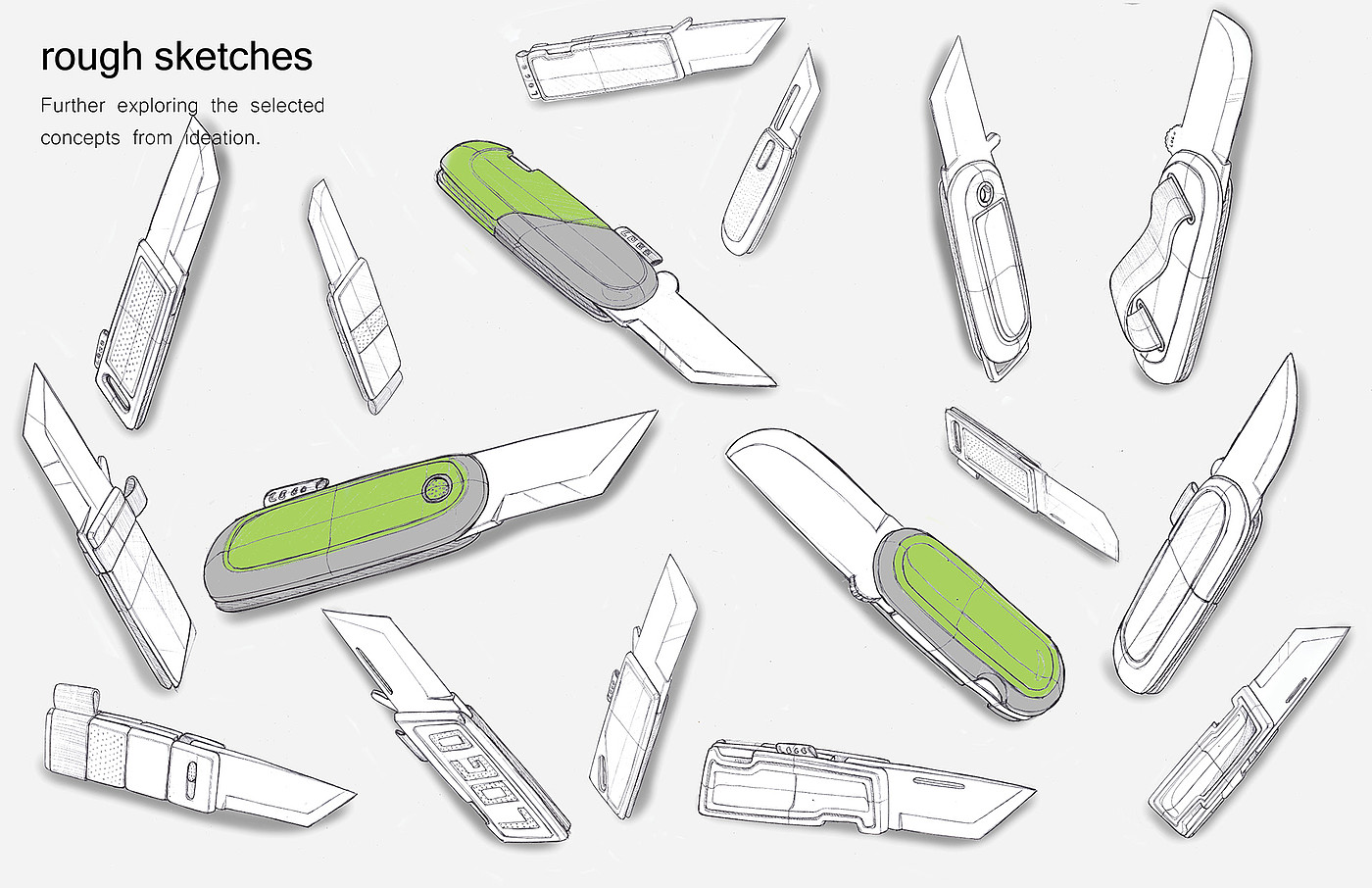 product design，industrial design，Climbing tool knife，knife，Pocket knife，