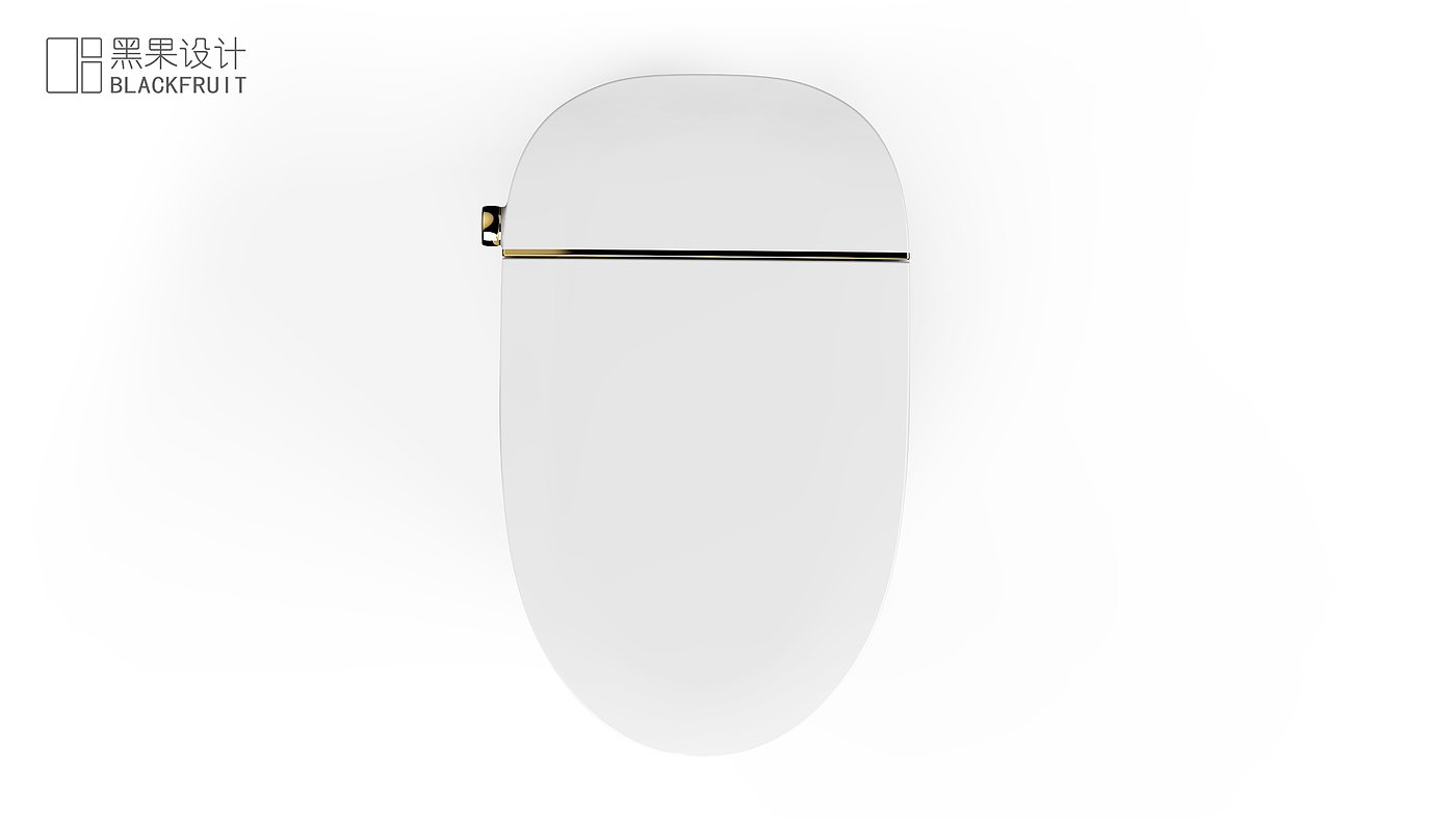 Intelligent toilet, bathroom, design, simplicity，