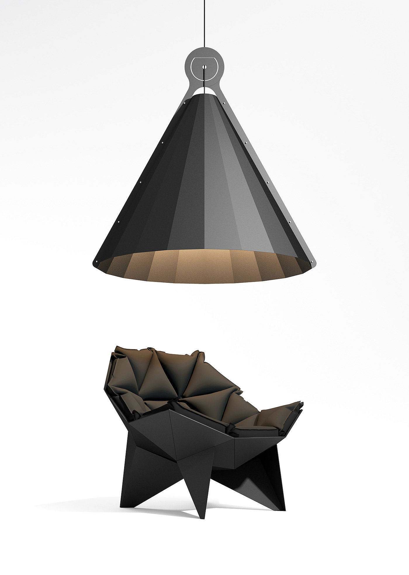 indoor，furniture design ，polygon，fifteen point seven seven，lamps and lanterns，