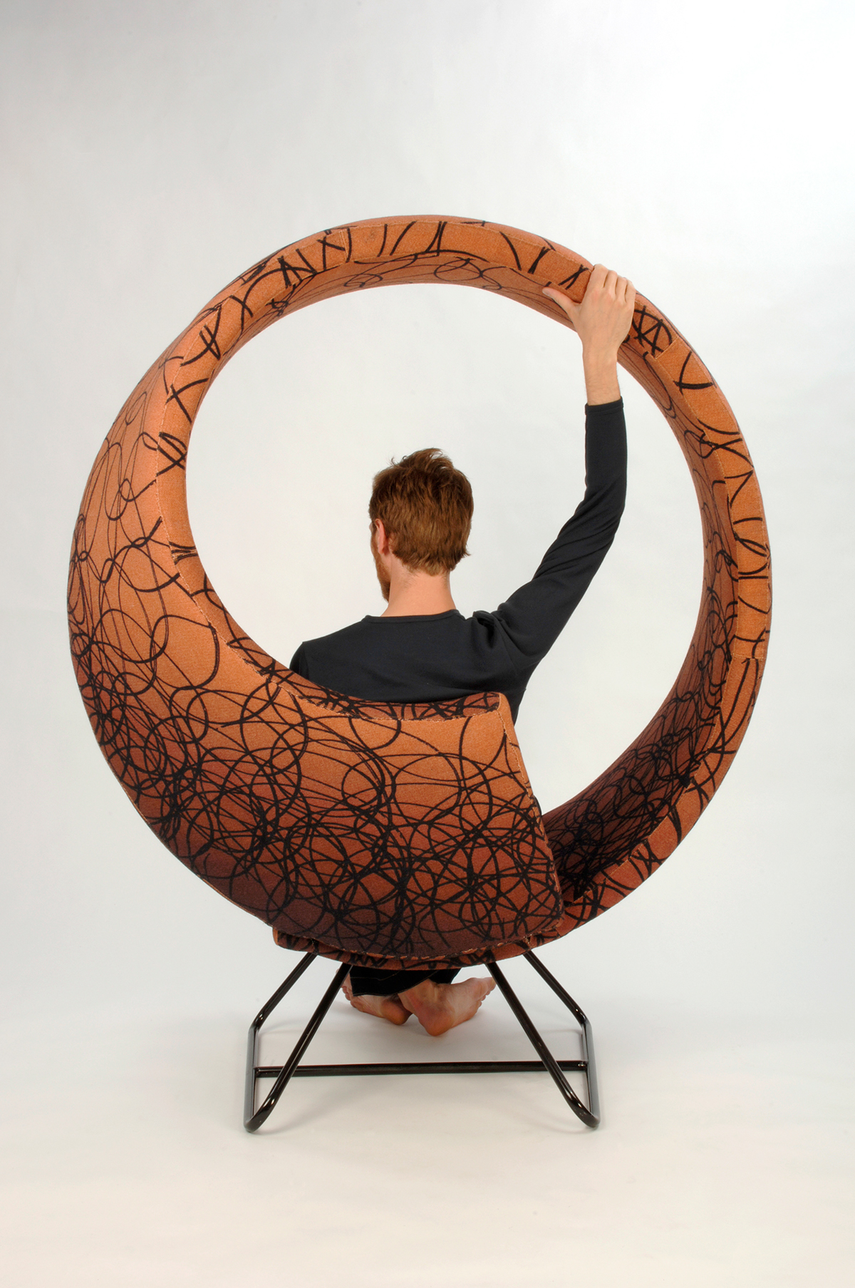 indoor，library，Curve interior，Hose construction，chair，