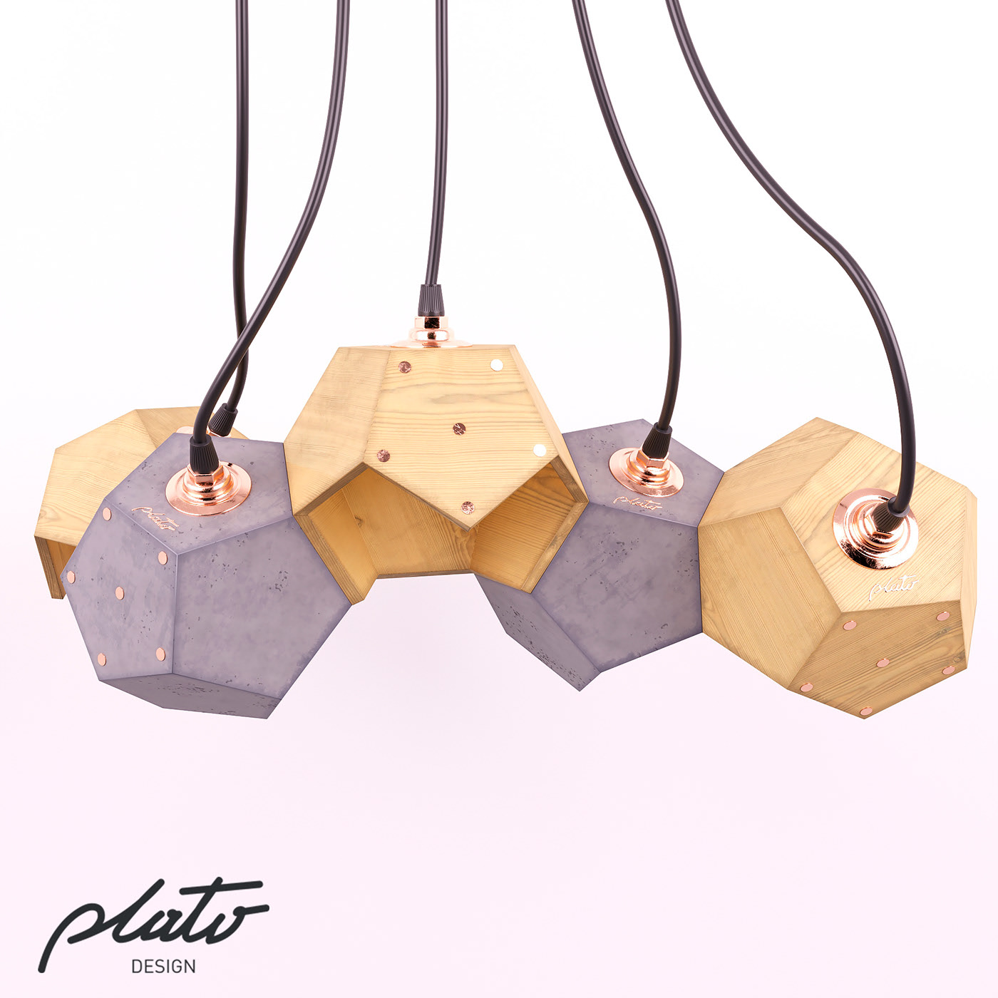 magnetic，woodiness，Dodecahedron，lamp，