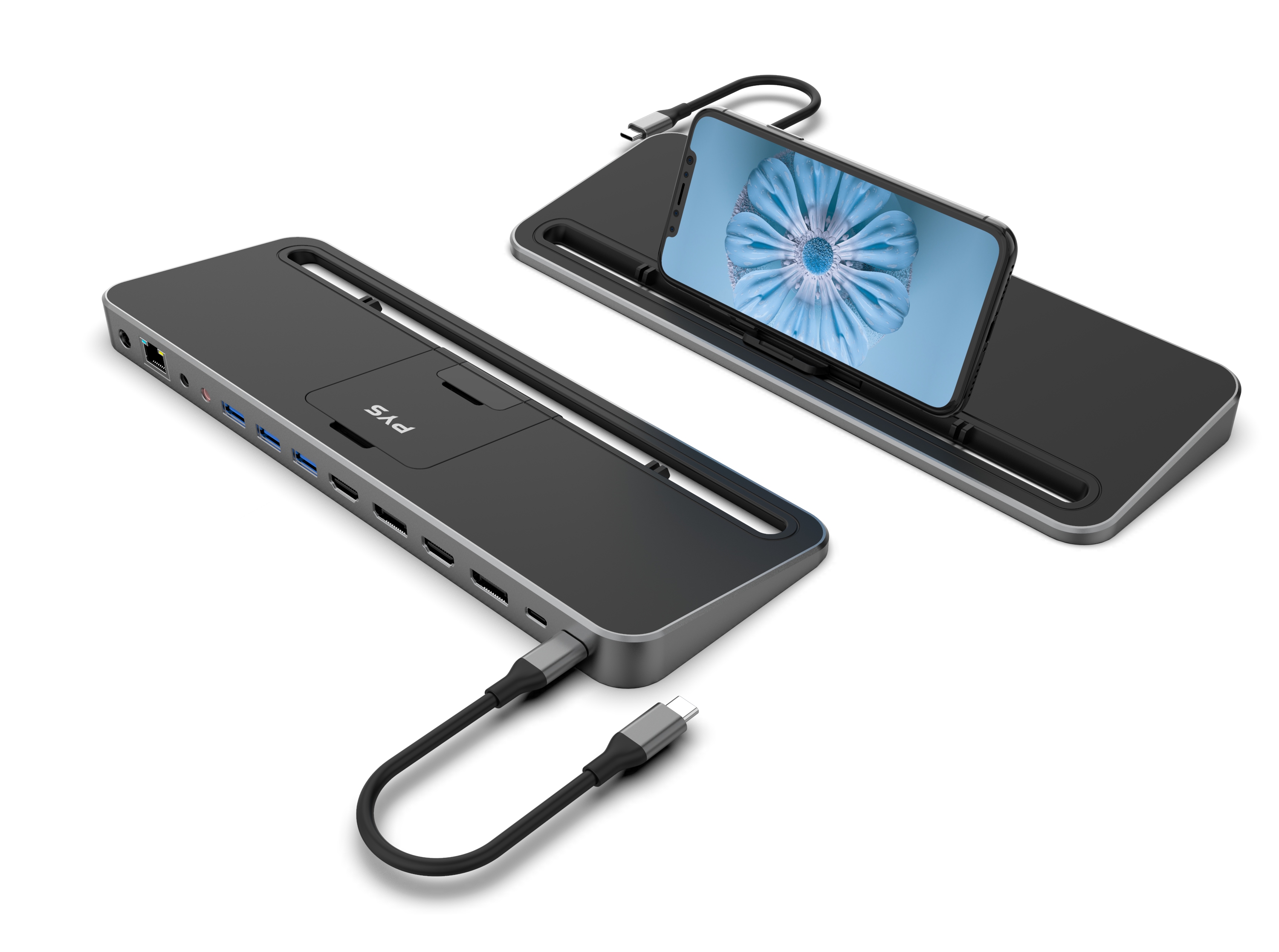 Hub type-C docking station，