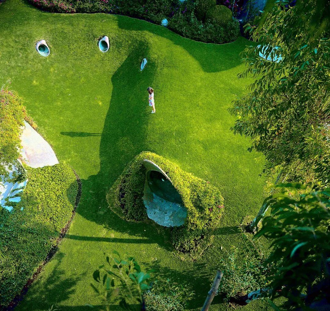 Organic building，Javier Senosiain，Naucalpan，Organic house，