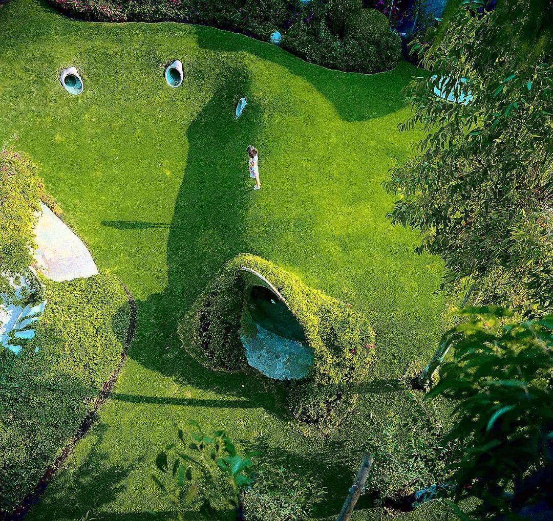 Organic building，Javier Senosiain，Naucalpan，Organic house，