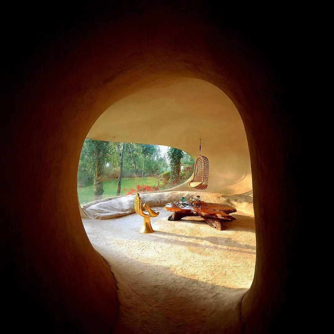 Organic building，Javier Senosiain，Naucalpan，Organic house，