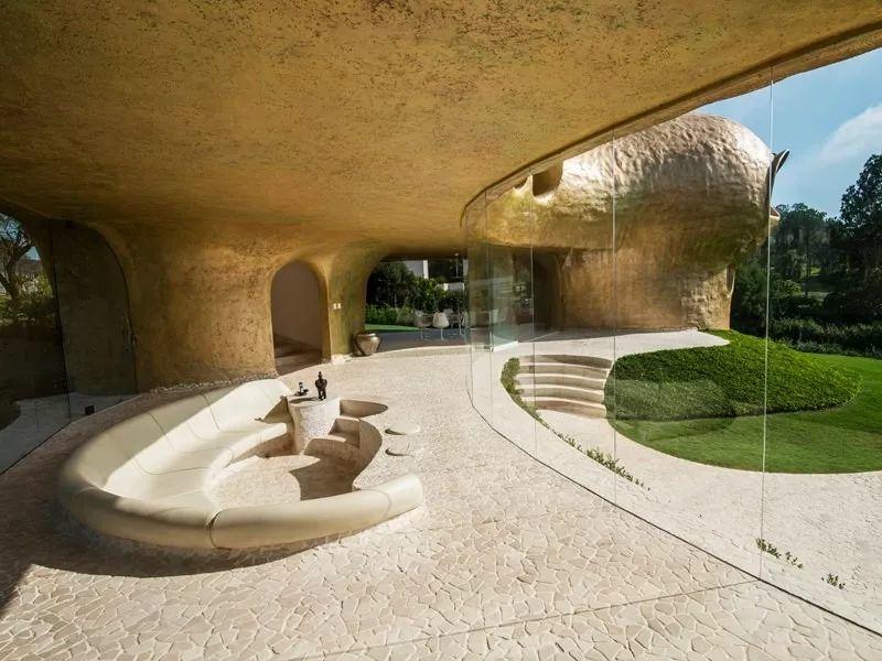 Organic building，Javier Senosiain，Naucalpan，Organic house，