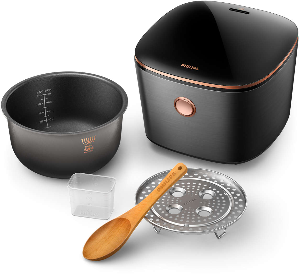 Enamel cast iron，Philips，2019 red dot product design award，reddot，philips，rice cooker，Advance payment collection，Multigrain，