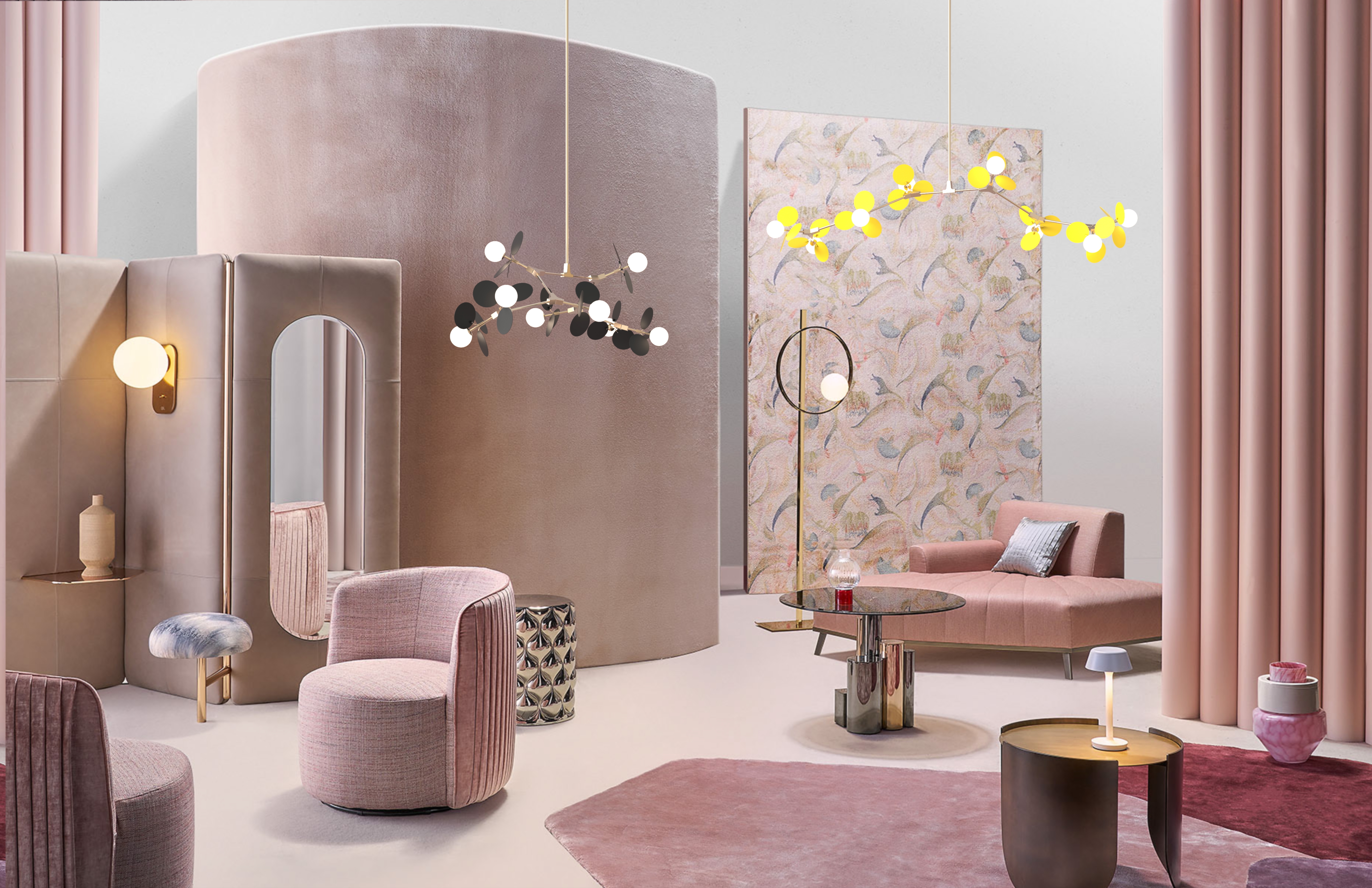 Simple, Nordic, modern, chandelier,，