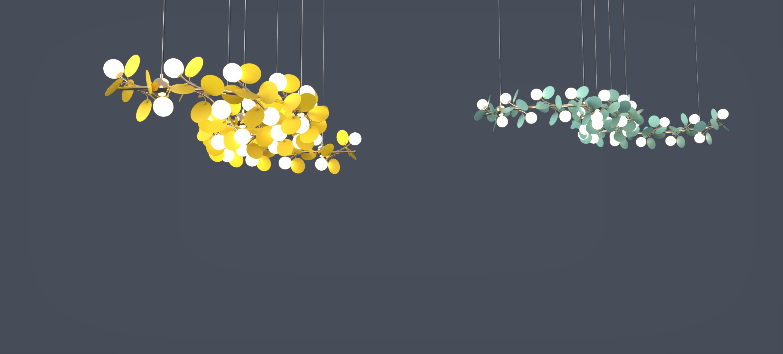 Simple, Nordic, modern, chandelier,，