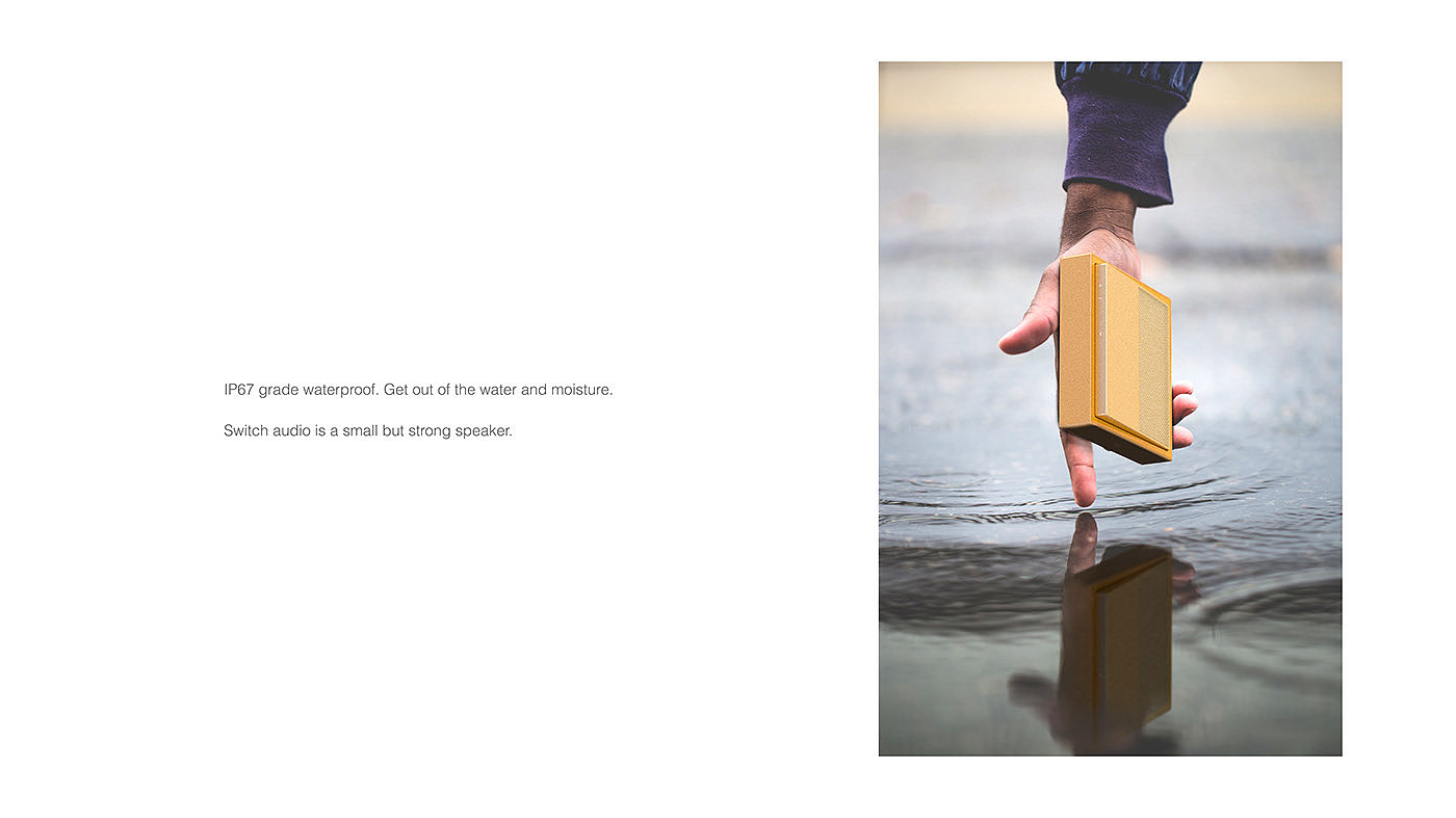 User experience，switch，speaker，