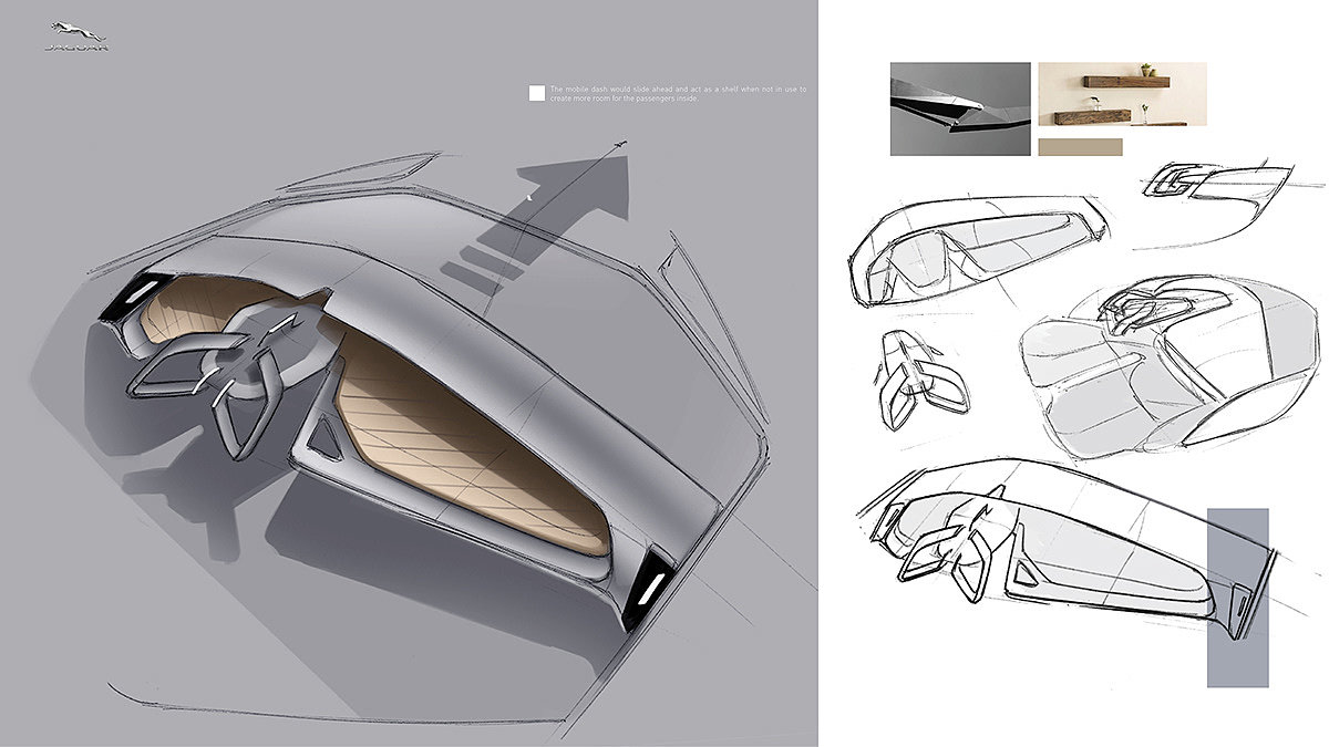 汽车，内饰设计，捷豹，