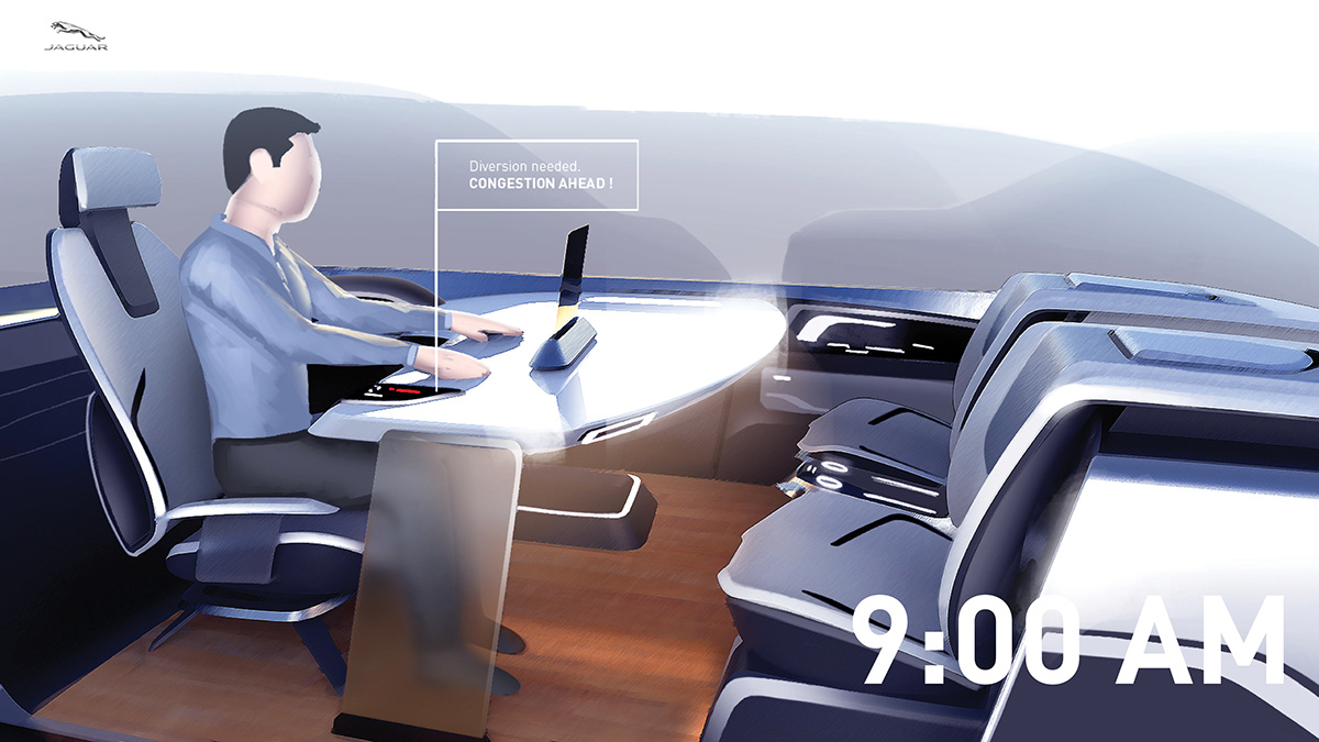 automobile，Interior design，Jaguar，