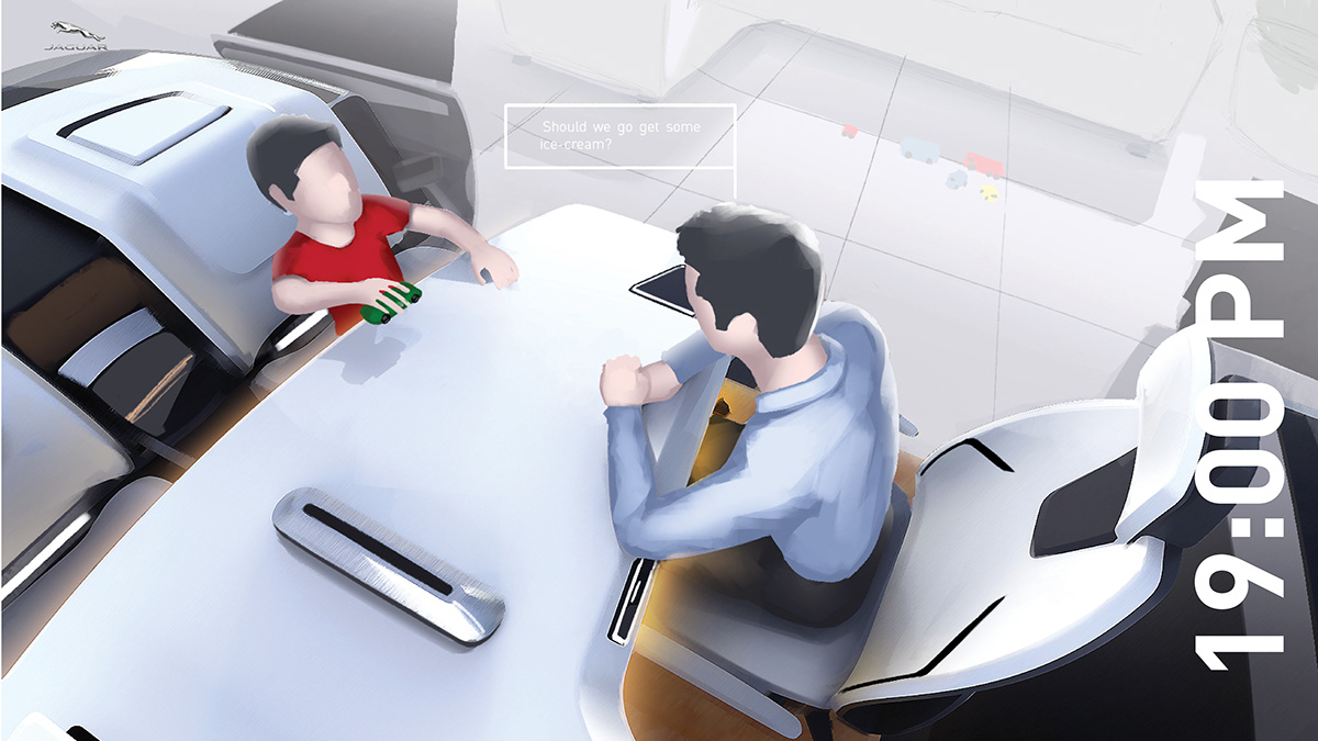 automobile，Interior design，Jaguar，