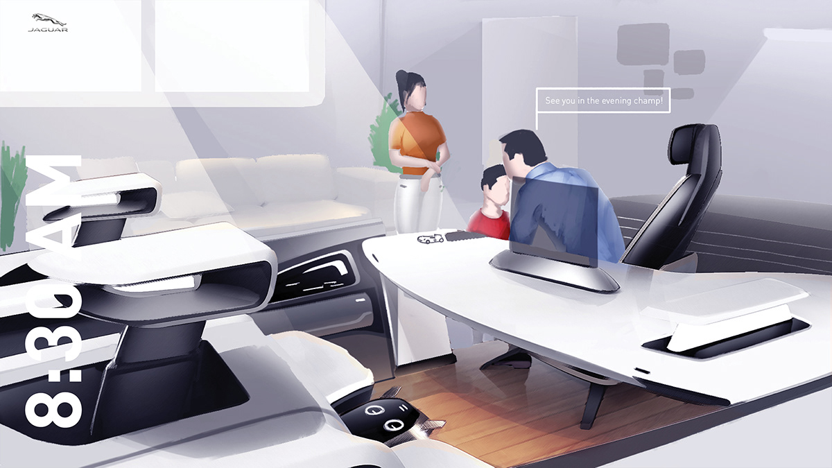 automobile，Interior design，Jaguar，