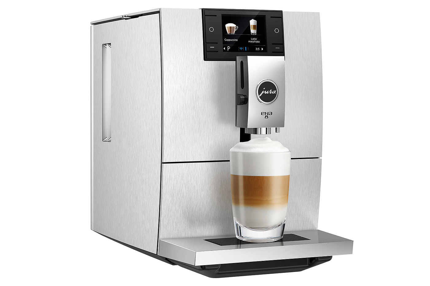 ENA 8，Simplicity，Coffee machine，fully automatic，aluminium alloy，ENA 8 Signature Line，reddot，2019 red dot product design award，