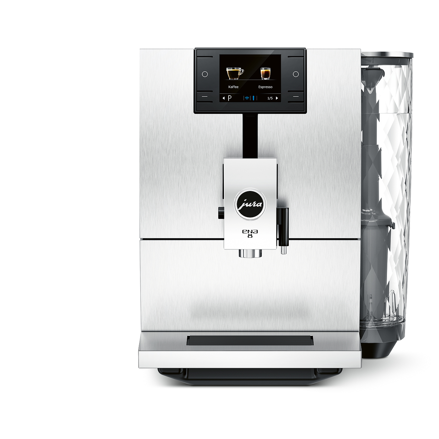 ENA 8，Simplicity，Coffee machine，fully automatic，aluminium alloy，ENA 8 Signature Line，reddot，2019 red dot product design award，