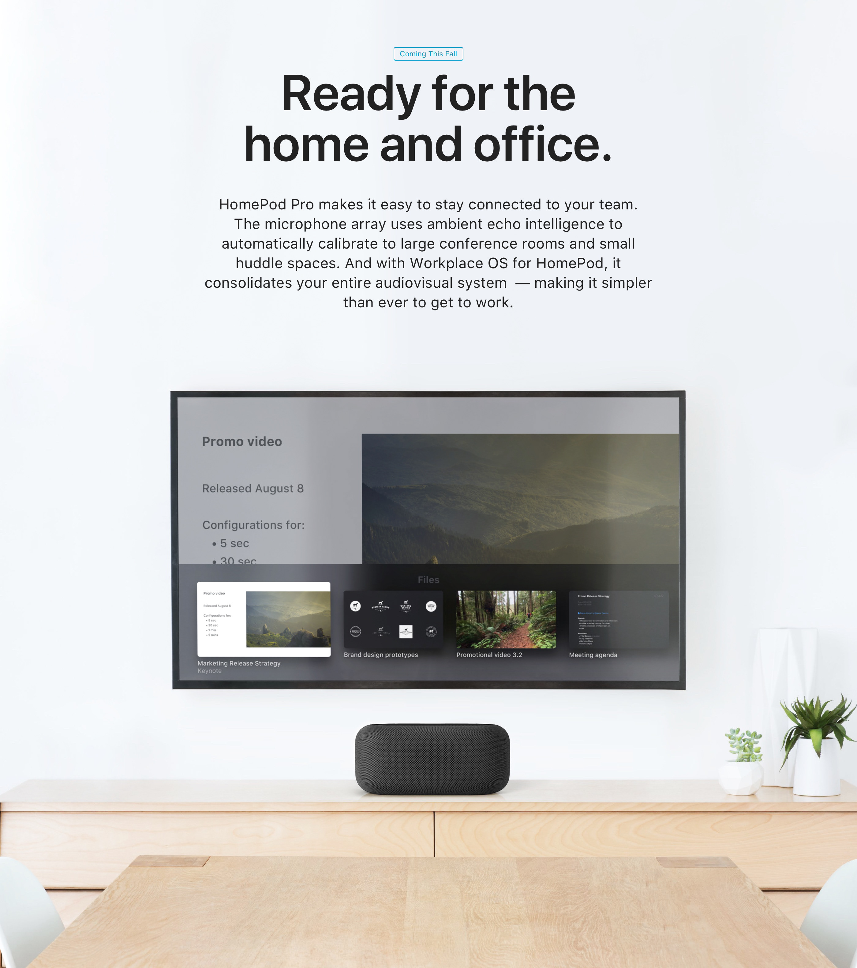 conceptual design，sound，HomePod Pro，