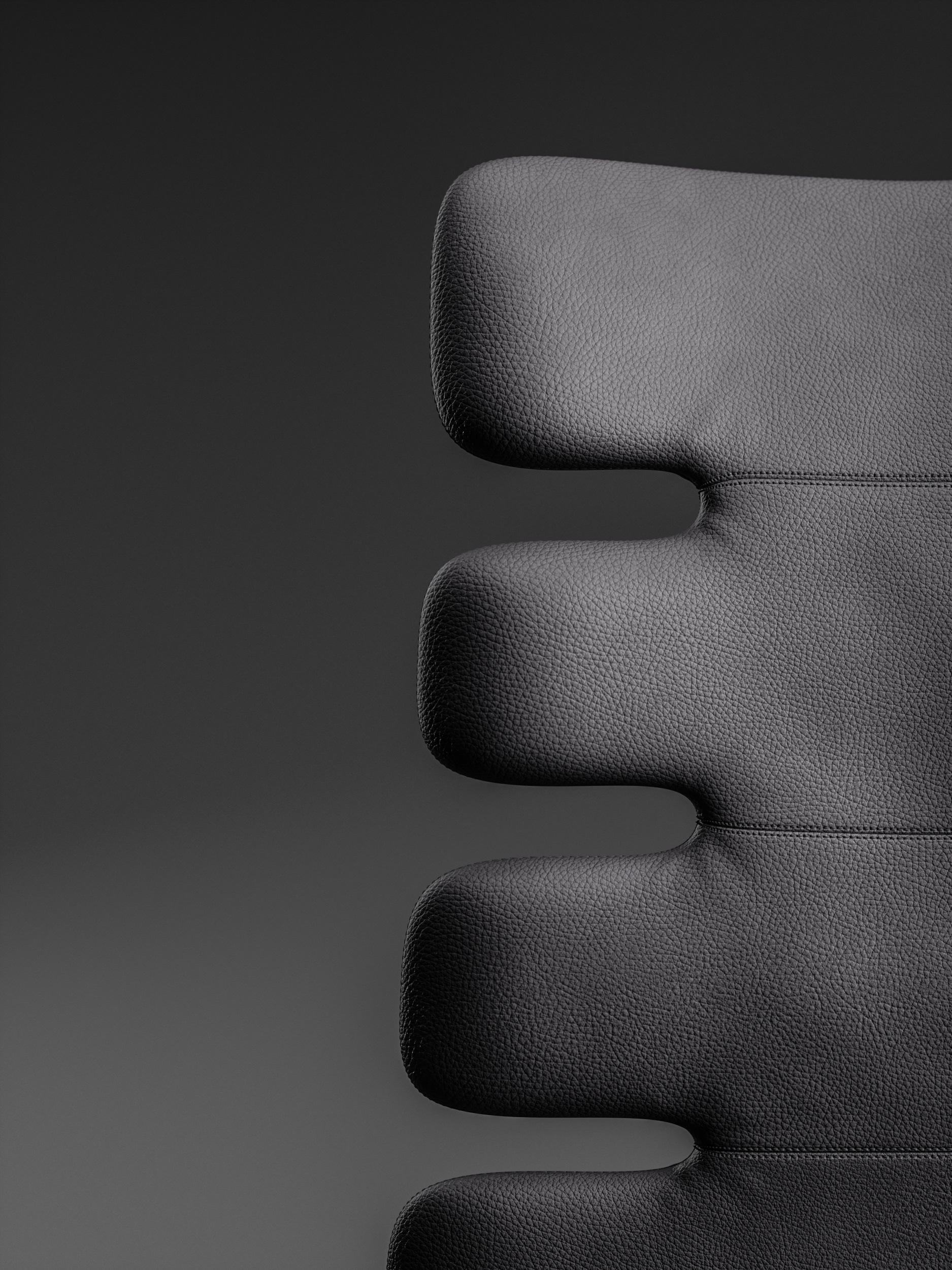 cortex，black，Dining chair，