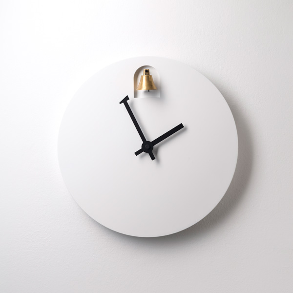 Flowerpot，small bell，time，Mirror reflection，originality，Wall clock，clocks and watches，