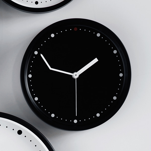 Flowerpot，small bell，time，Mirror reflection，originality，Wall clock，clocks and watches，