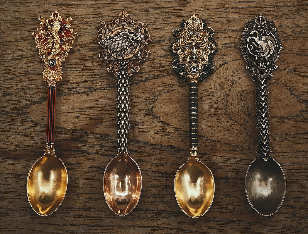 Metal，Limited edition spoon，HBO&Magnum，