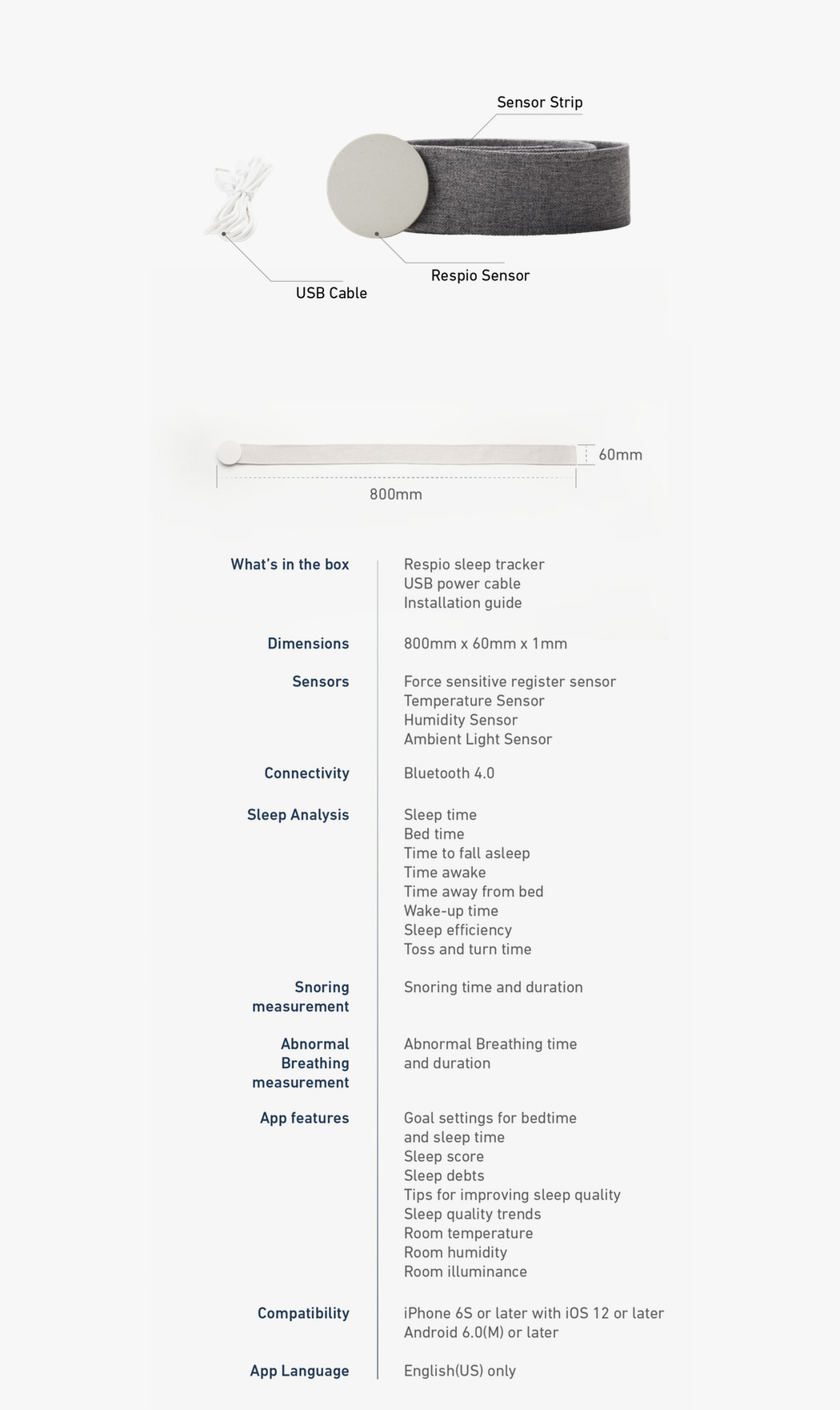 intelligence，Sleep tracker，Breathe，