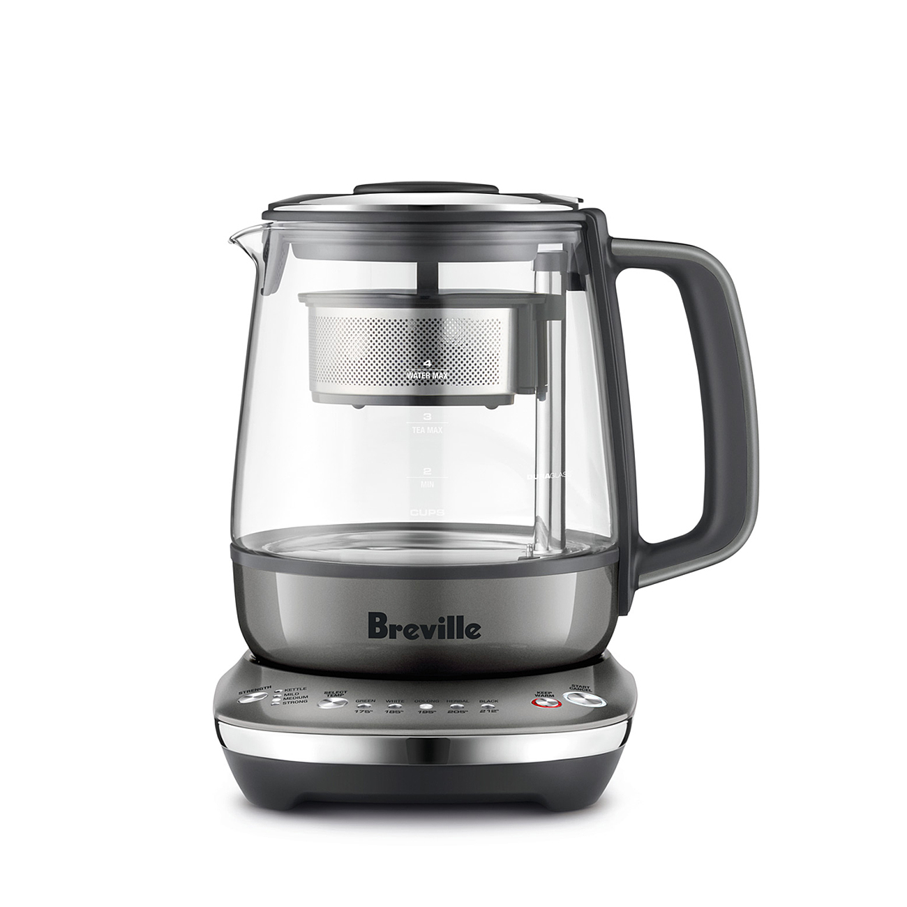 2019红点产品设计大奖，reddot，Tea Maker Compact，茶壶，透明，容器，Breville，自动，