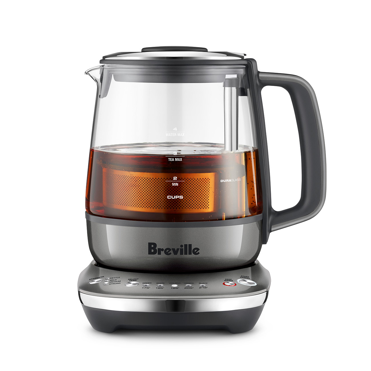 2019红点产品设计大奖，reddot，Tea Maker Compact，茶壶，透明，容器，Breville，自动，