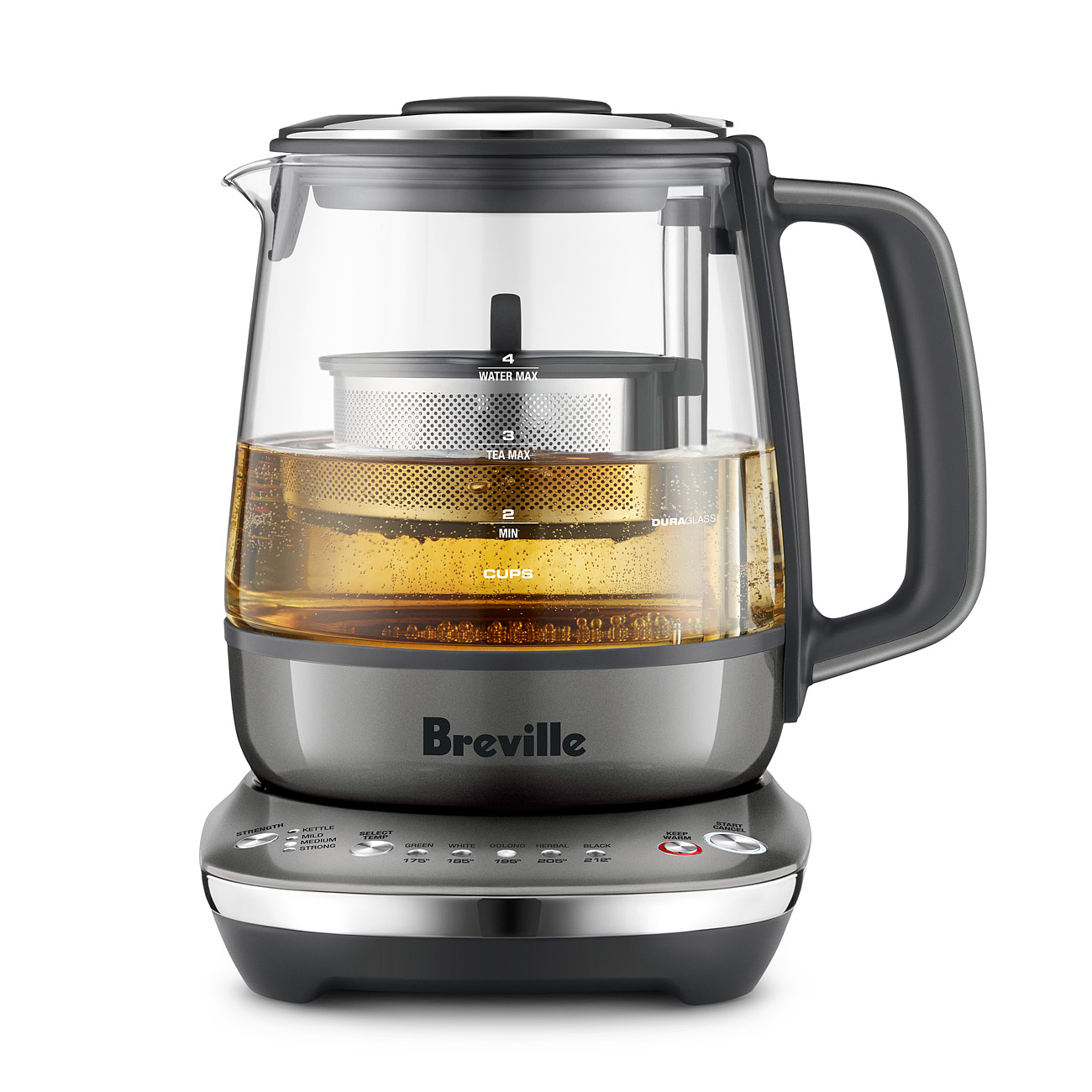 2019红点产品设计大奖，reddot，Tea Maker Compact，茶壶，透明，容器，Breville，自动，