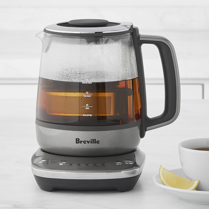 2019 red dot product design award，reddot，Tea Maker Compact，teapot，transparent，container，Breville，automatic，