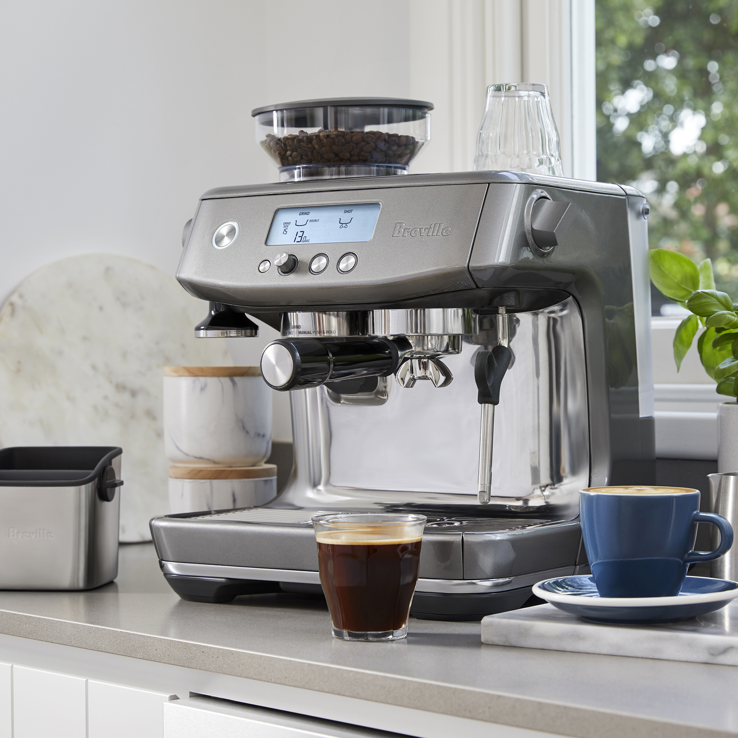 2019红点奖bes878baristapro紧凑型浓缩咖啡机