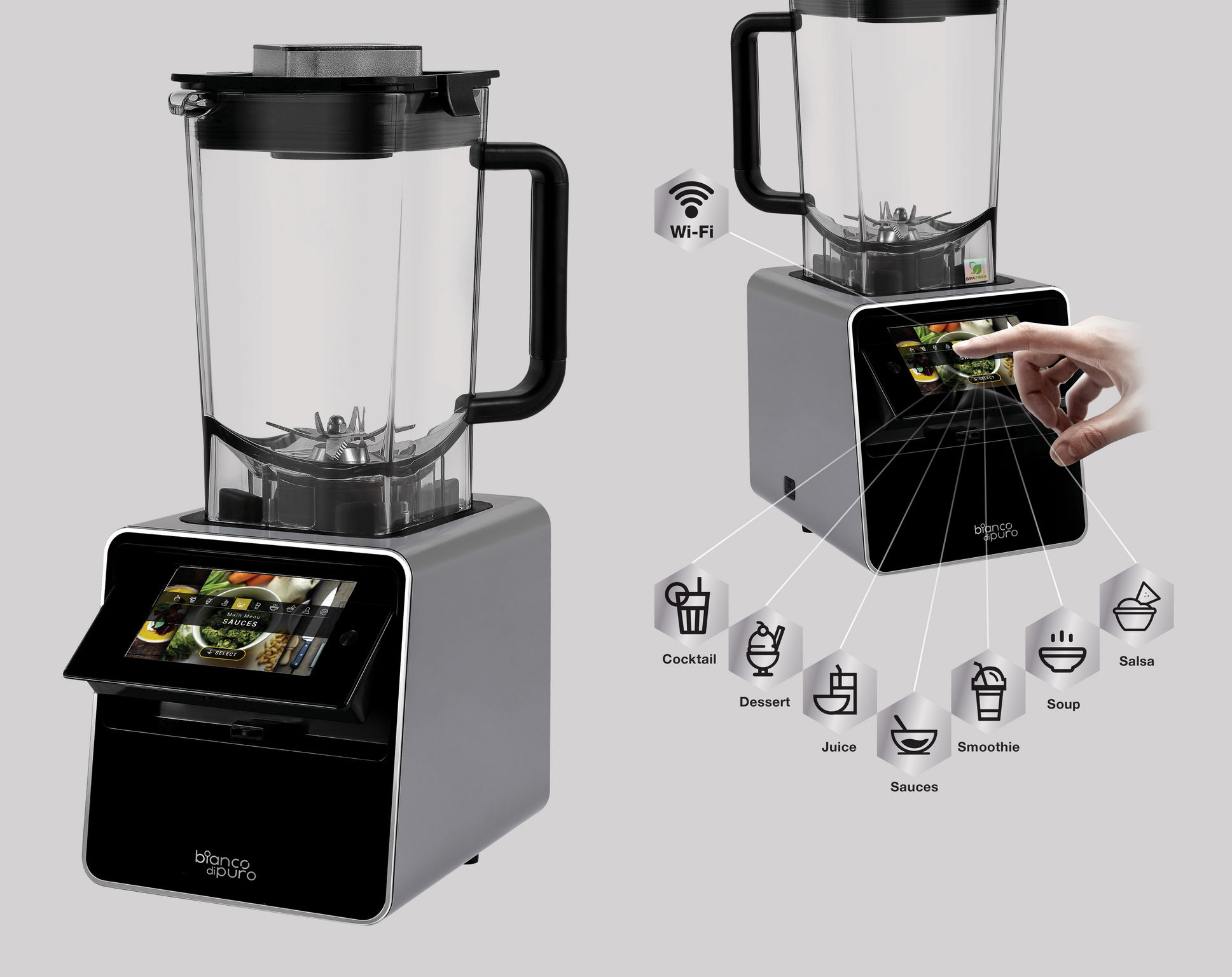 Touch ，reddot，2019 red dot product design award，kitchen，Smart Blender Cube，Cube，blender，intelligence，