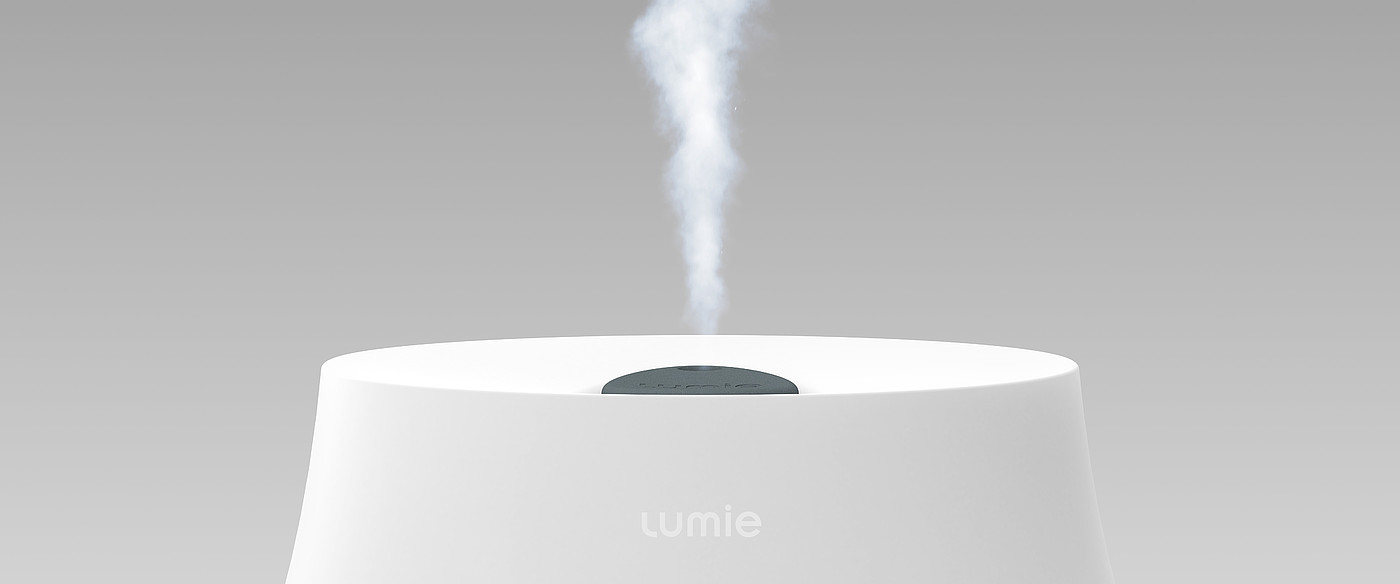 Lumie，Intelligent aromatherapy lamp，white，