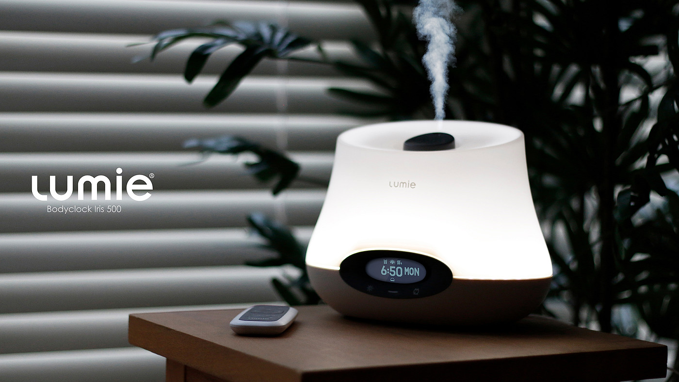 Lumie，Intelligent aromatherapy lamp，white，