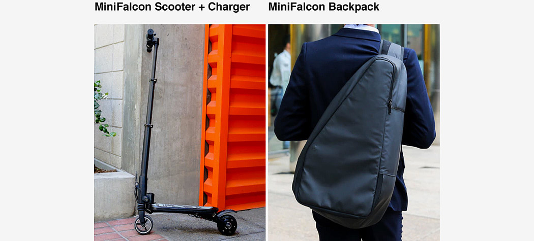 Portable，Foldable，Scooter，Minifalcon，