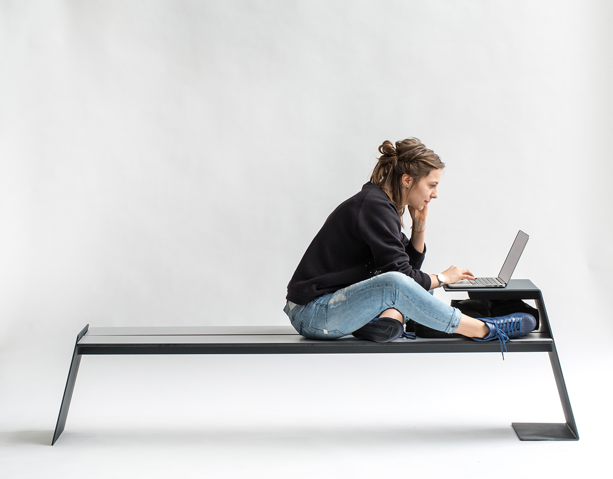 Tuvo，bench，Urban furniture，