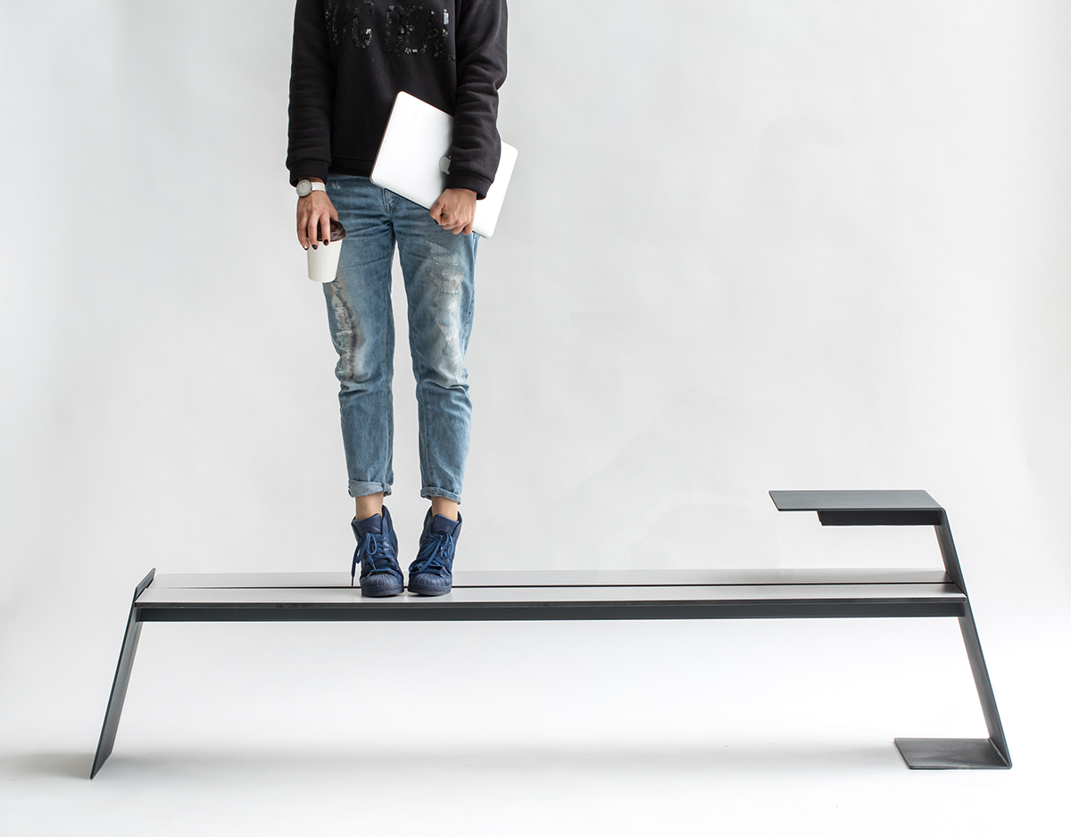 Tuvo，bench，Urban furniture，