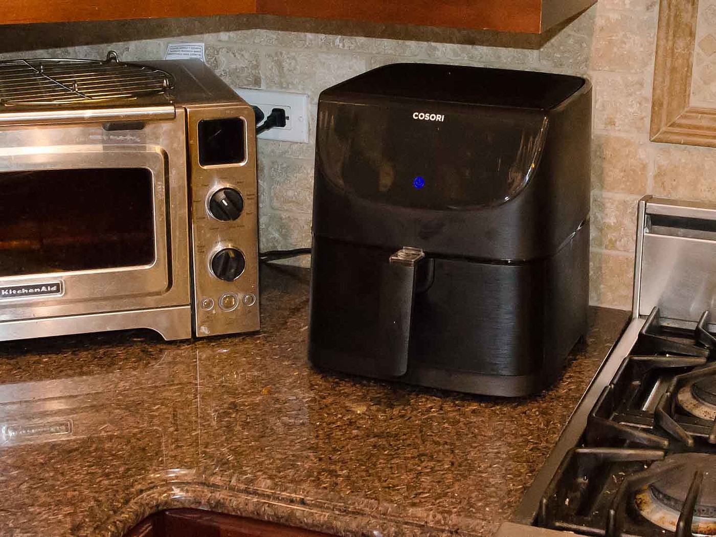 kitchen，reddot，2019 red dot product design award，black，Air fryer，CP158-AF，Cosors，Gas fryer，