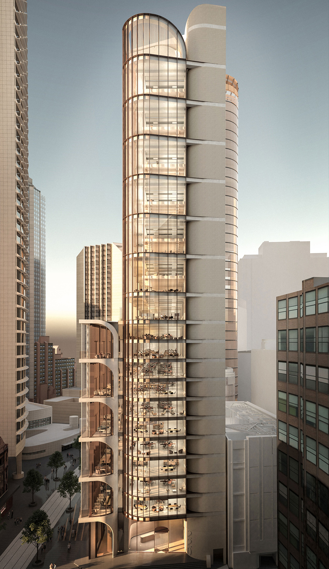 Architectural design，Interior design，Green plants，