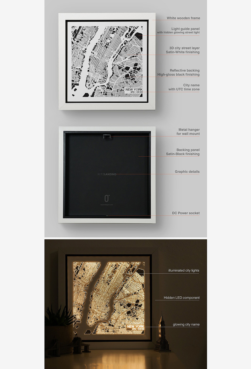 black，Decorative painting，NiteLanding，