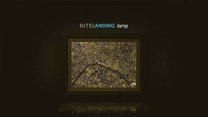 black，Decorative painting，NiteLanding，