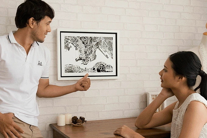 black，Decorative painting，NiteLanding，