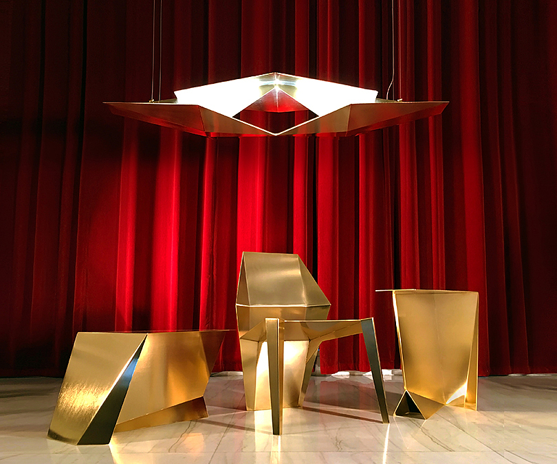 furniture design ，chair，Thinness，