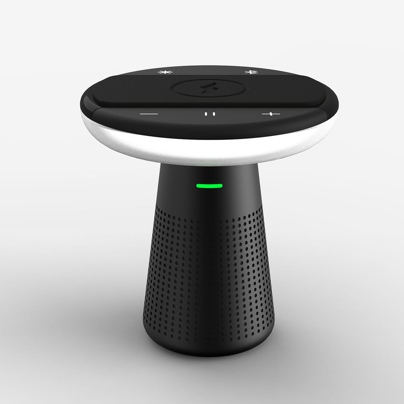 Bluetooth audio，Night light，wireless charger ，